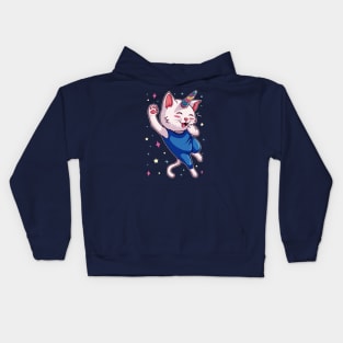 Meowgical Cat Unicorn Kids Hoodie